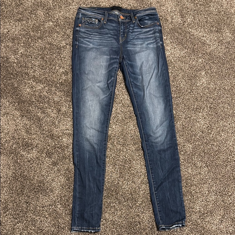 Buckle Black Skinny Jeans (soft)